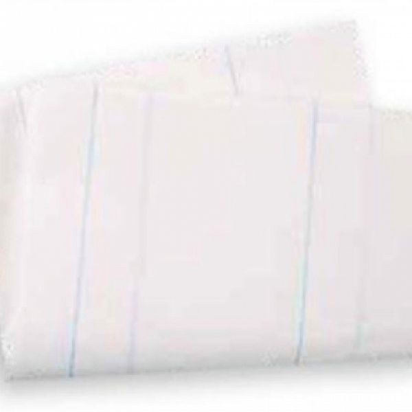 Einmal Laken für Tragen und Liegen 10 Fäden u. 1 Lage Tissue